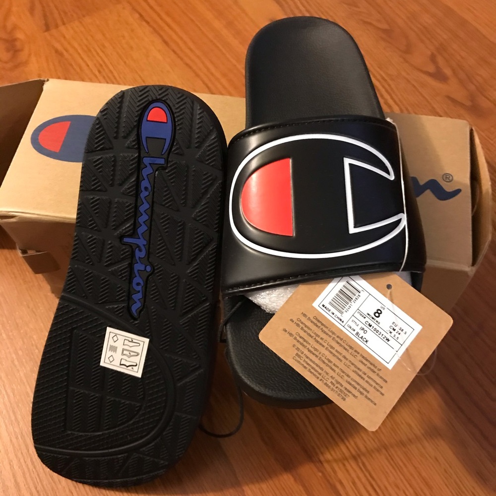 Champion Black IPO Size 8 brand new
